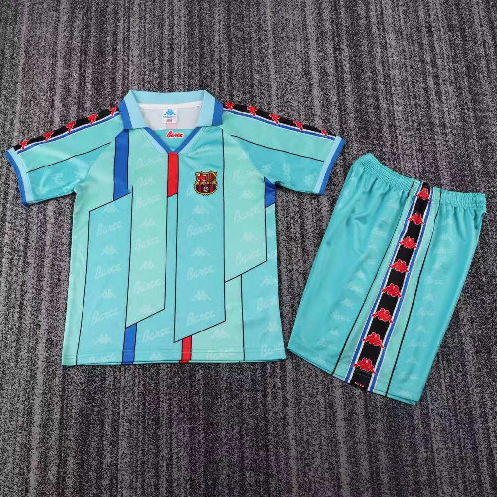 Niños Barcelona 1996-1997 Visitante Kit