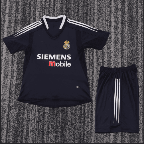 Niños Real Madrid 2004-05 Visitante Kit