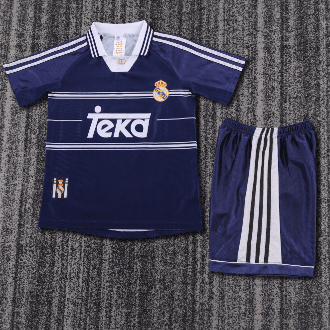 Niños Real Madrid 1998-99 Visitante Kit