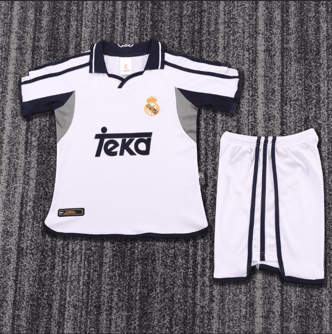 Niños Real Madrid 2000-01 Local Kit