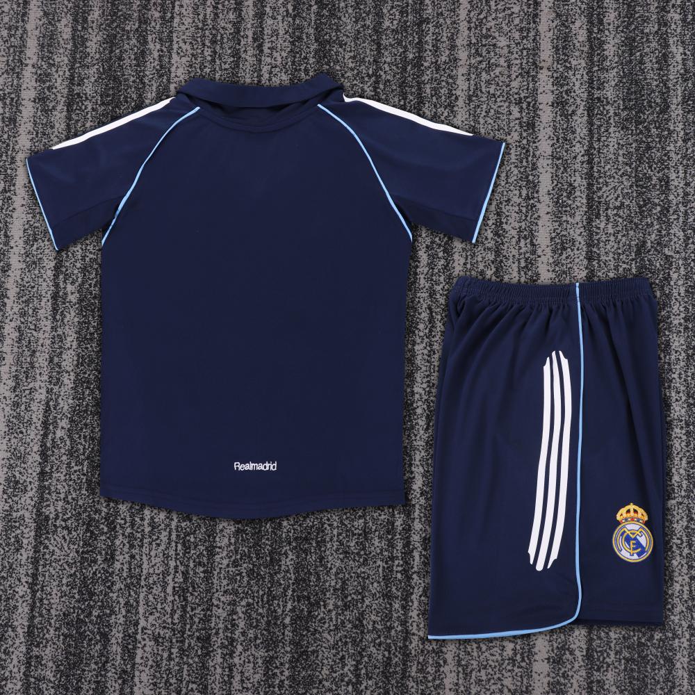 Niños Real Madrid 2005-06 Visitante Kit