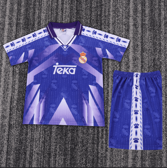 Niños Real Madrid 1996-97 Visitante Kit