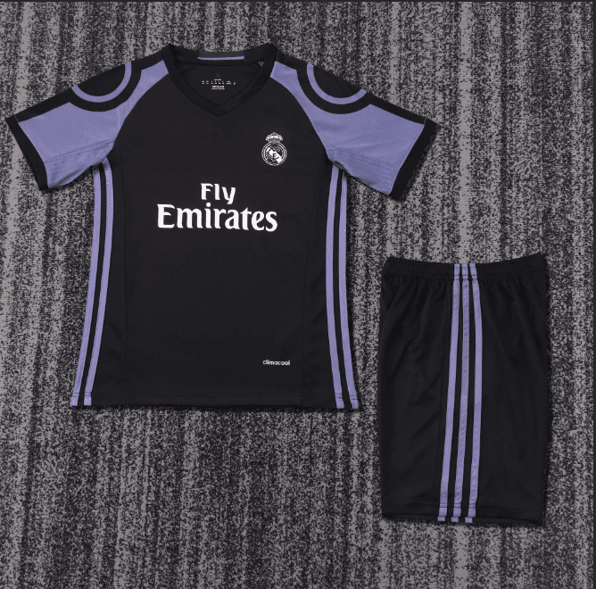 Niños Real Madrid 2016-17 Tercera Kit