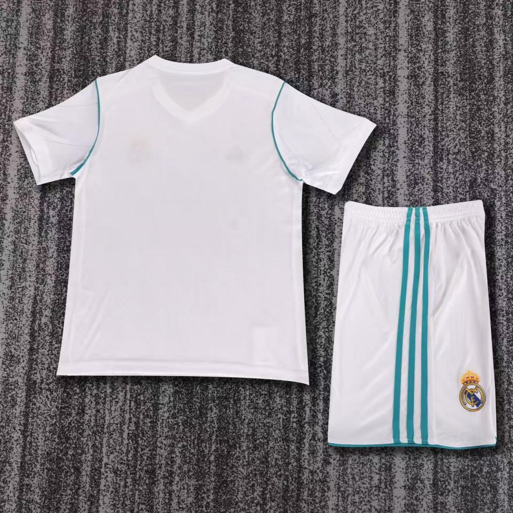 Niños Real Madrid 2017-18 Local Kit