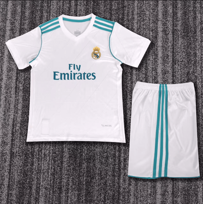 Niños Real Madrid 2017-18 Local Kit