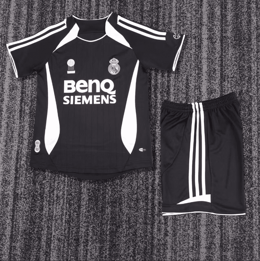 Niños Real Madrid 2006-07 Tercera Kit