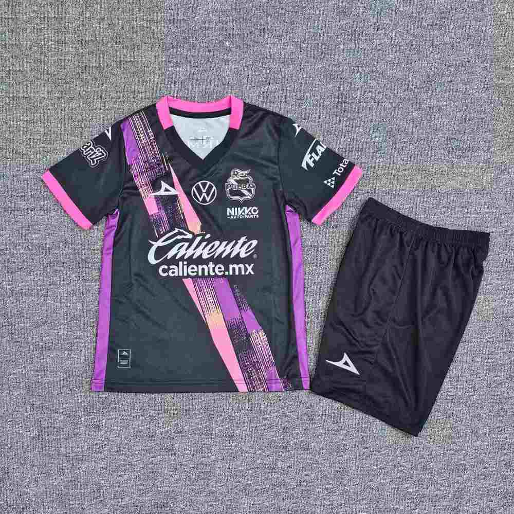 Niños Puebla 2025-26 Visitante Kit