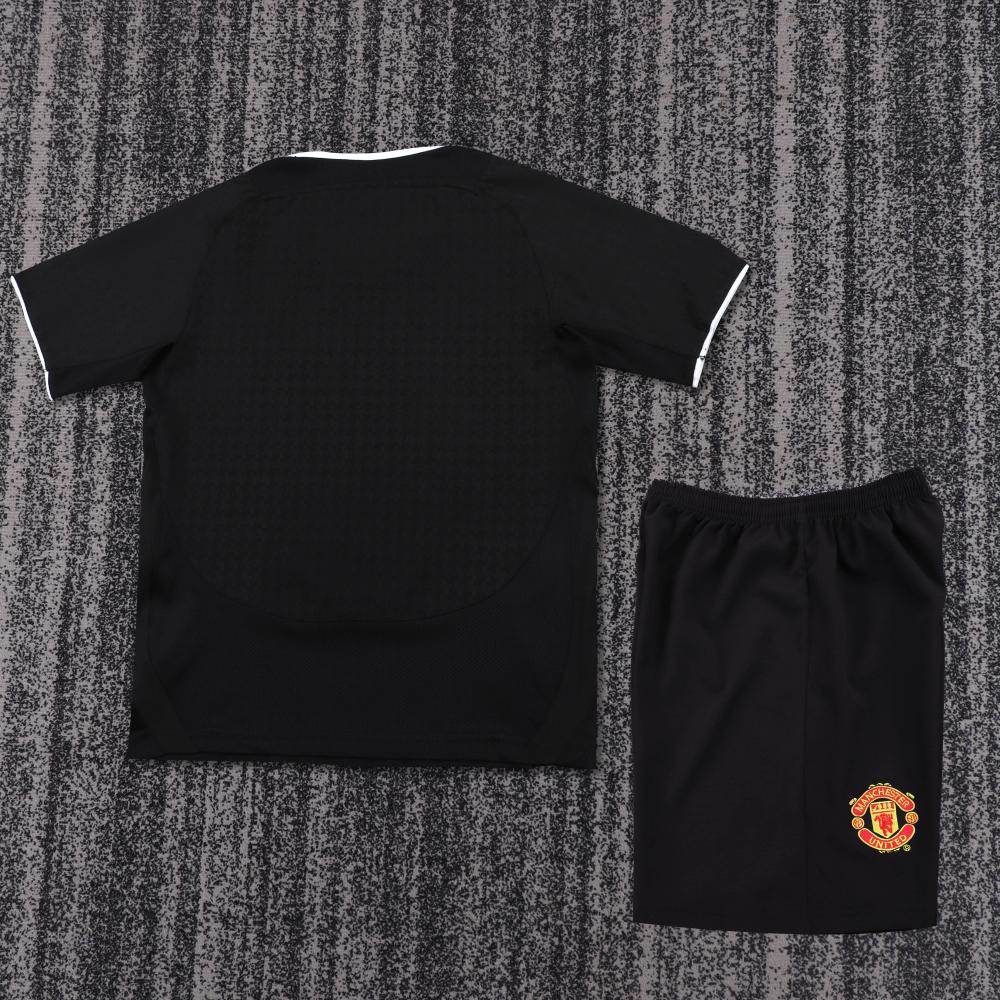 Niños Manchester United 2003-04 Visitante Kit