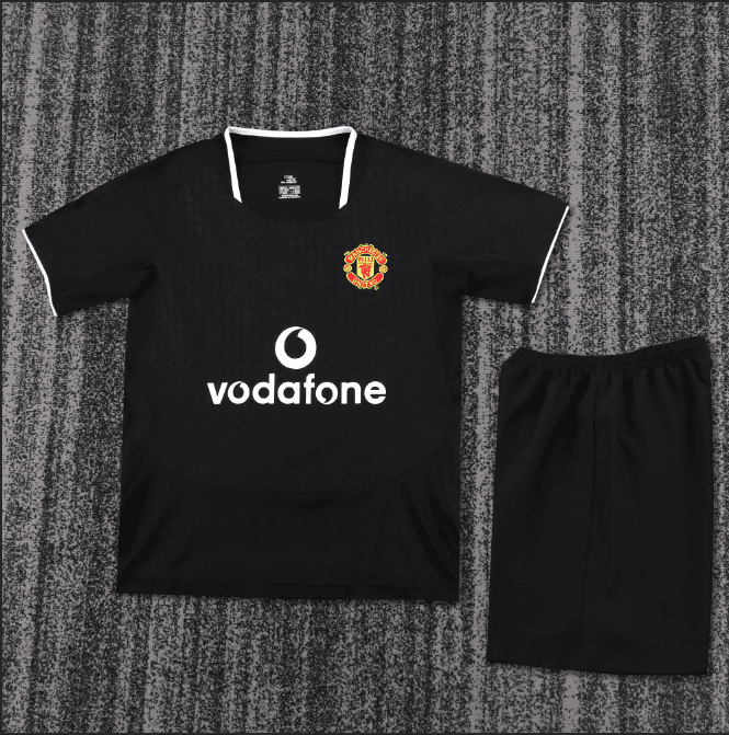 Niños Manchester United 2003-04 Visitante Kit