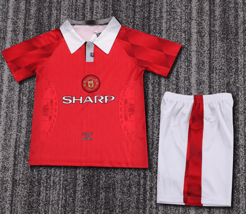 Niños Manchester United 1996-97 Local Kit
