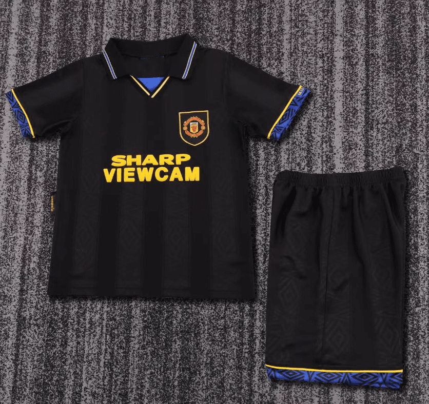 Niños Manchester United 1993-94 Visitante Kit