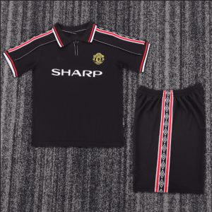 Kids Manchester United 1998-99 Commemorative Edition Kit