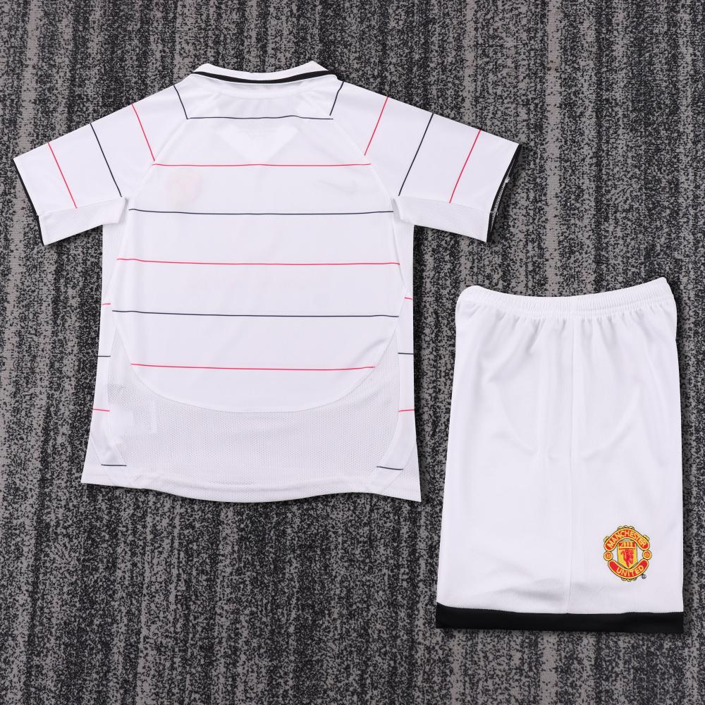 Niños Manchester United 2003-05 Visitante Kit
