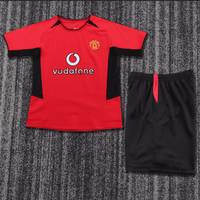 Niños Manchester United 2002-04 Local Kit