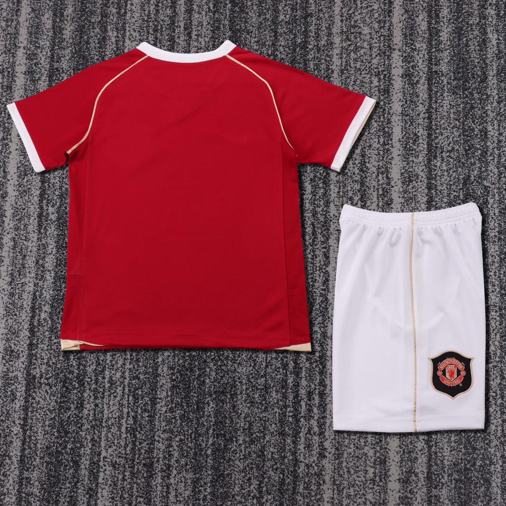 Niños Manchester United 2006-07 Local Kit