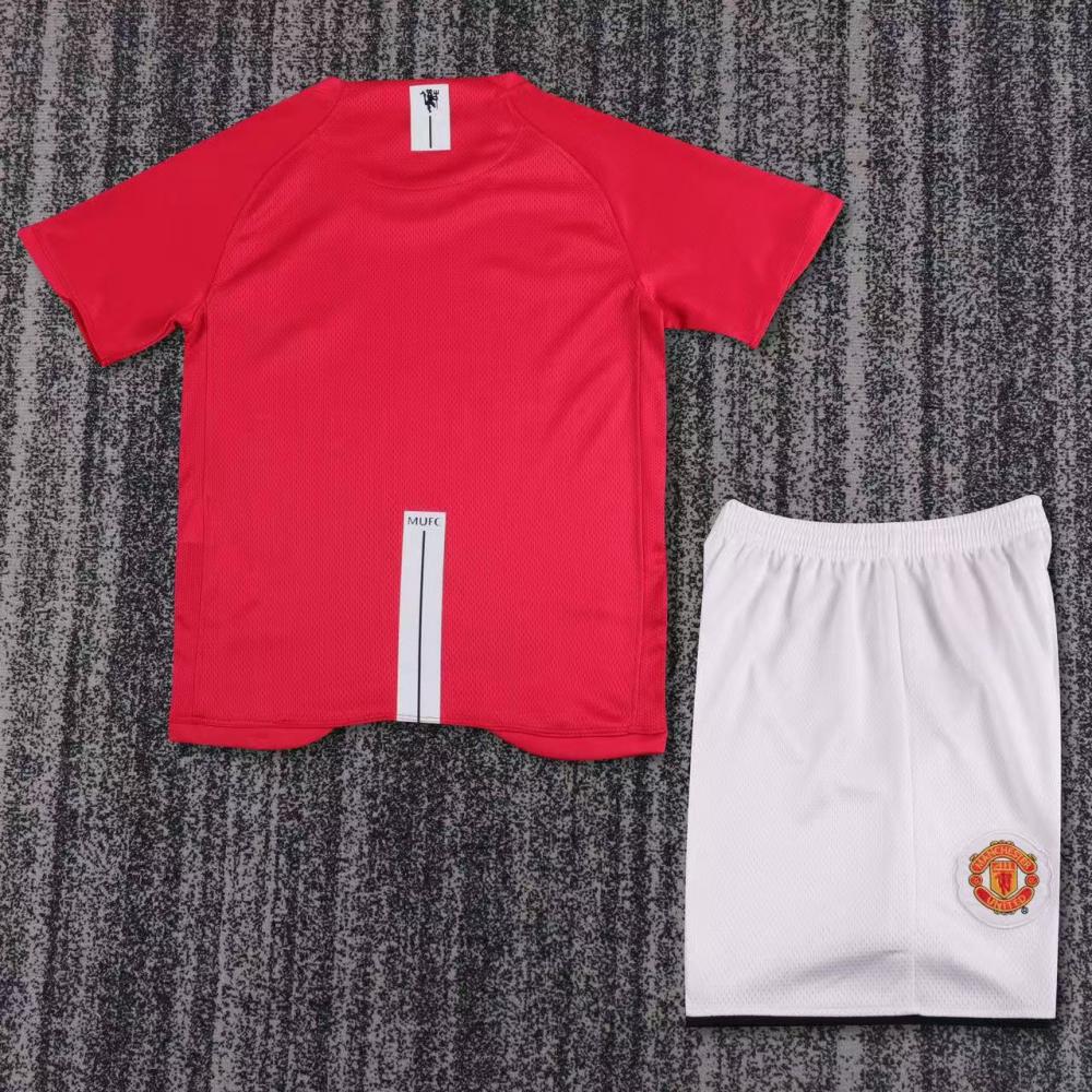 Niños Manchester United 2007-09 Local Kit