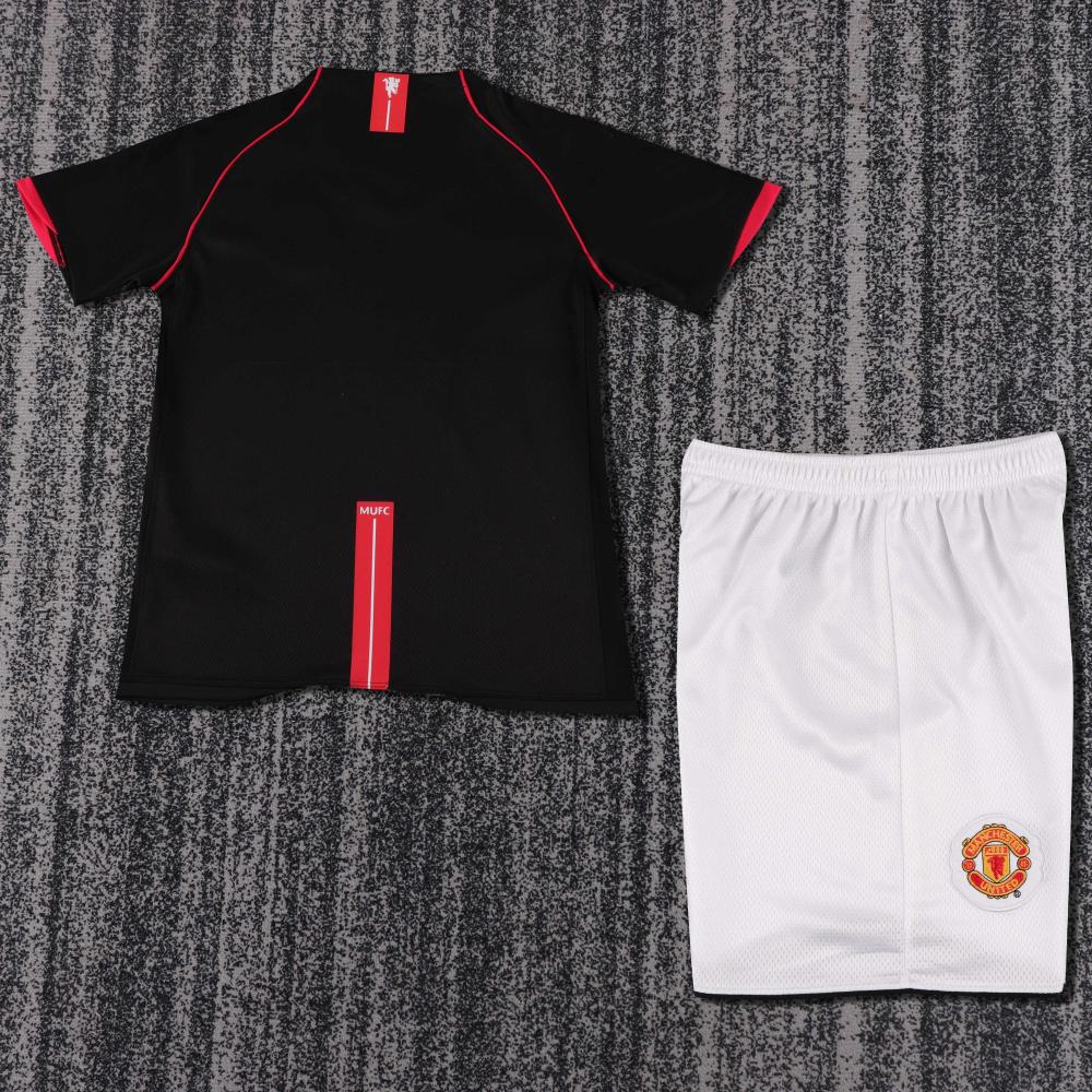 Niños Manchester United 2007-08 Visitante Kit