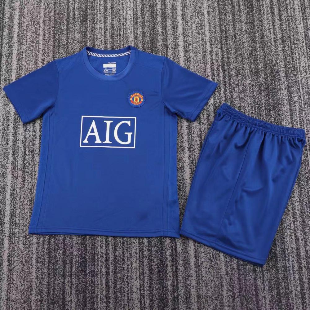 Niños Manchester United 2008-09 Tercera Kit