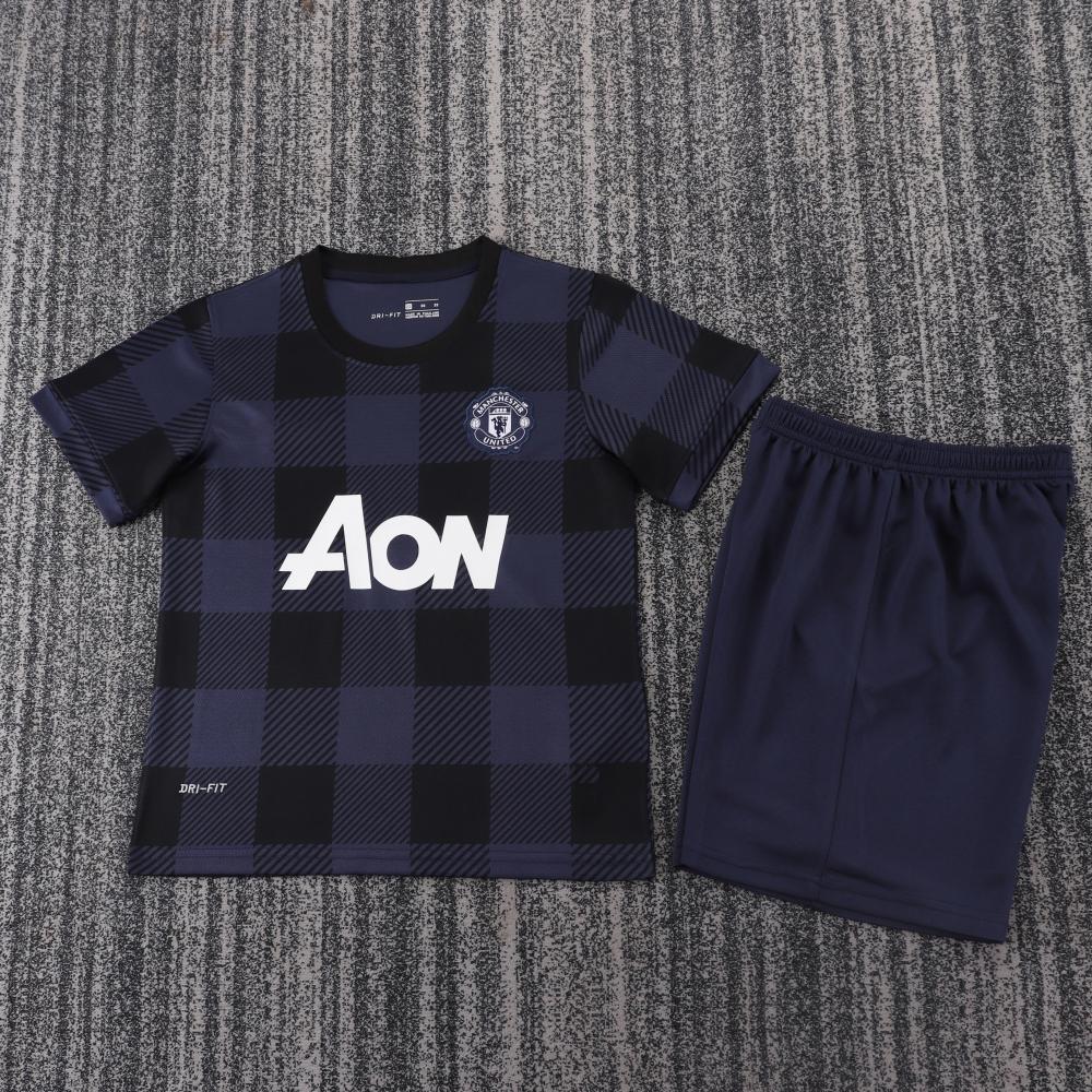 Niños Manchester United 2013-14 Visitante Kit