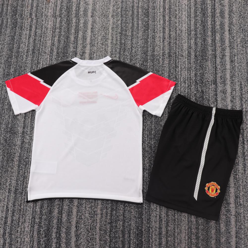 Niños Manchester United 2011-12 Visitante Champions League Kit
