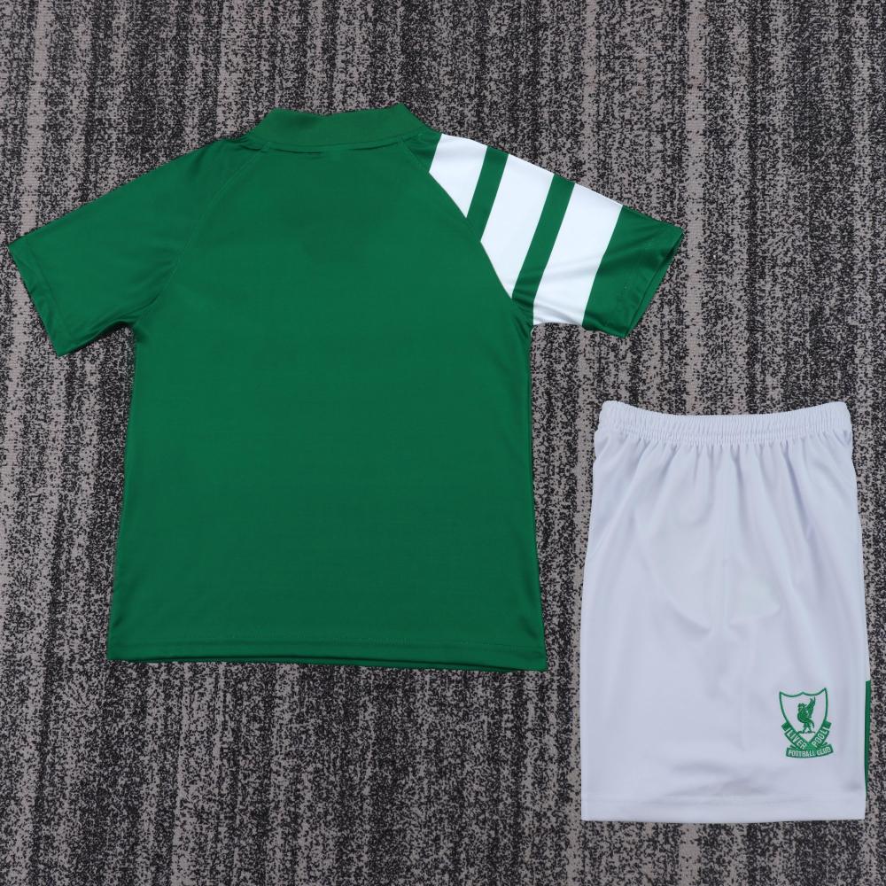 Niños Liverpool 1991-92 Visitante Kit