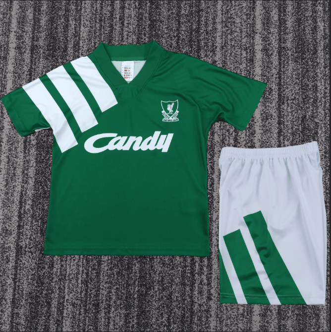 Niños Liverpool 1991-92 Visitante Kit
