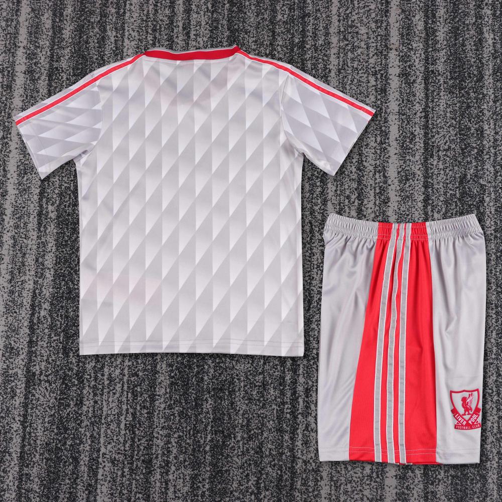 Niños Liverpool 1989-91 Visitante Kit