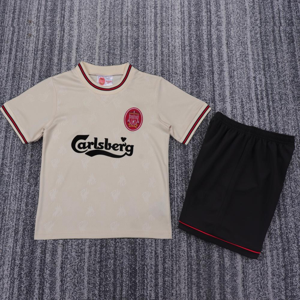 Niños Liverpool 1996-97 Visitante Kit
