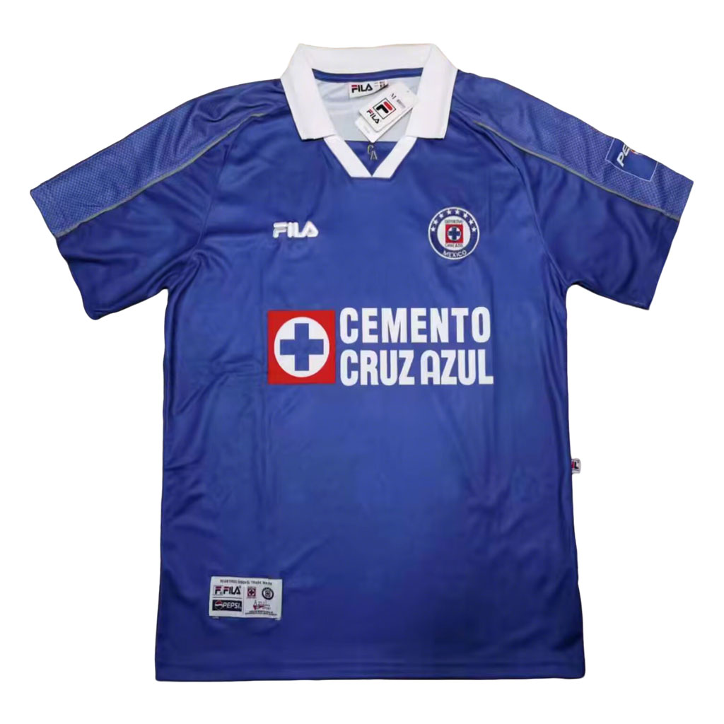 Cruz Azul 2000-02 Retro Camiseta local