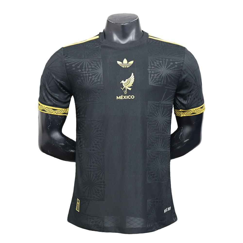 México 2025 Versión jugador Gold Shirt