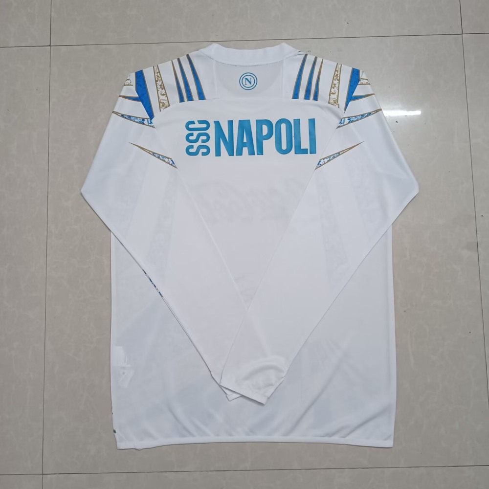 Napoli 2025-26 Entrenamiento Camiseta de manga larga