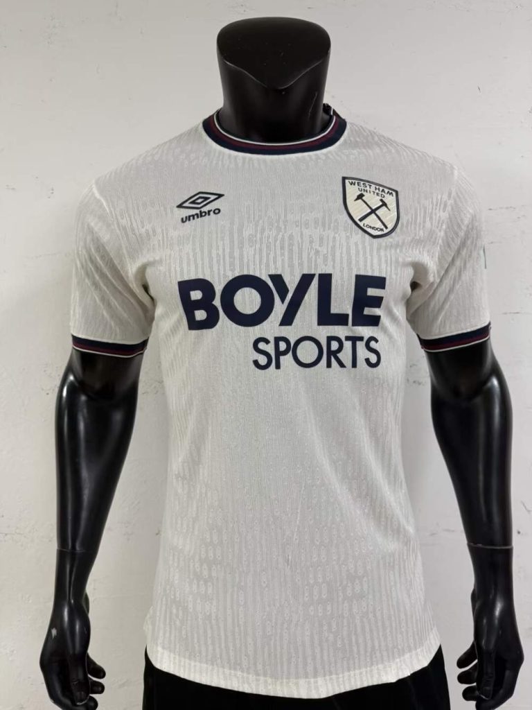 West Ham United 25-26 Camiseta visitante versión jugador