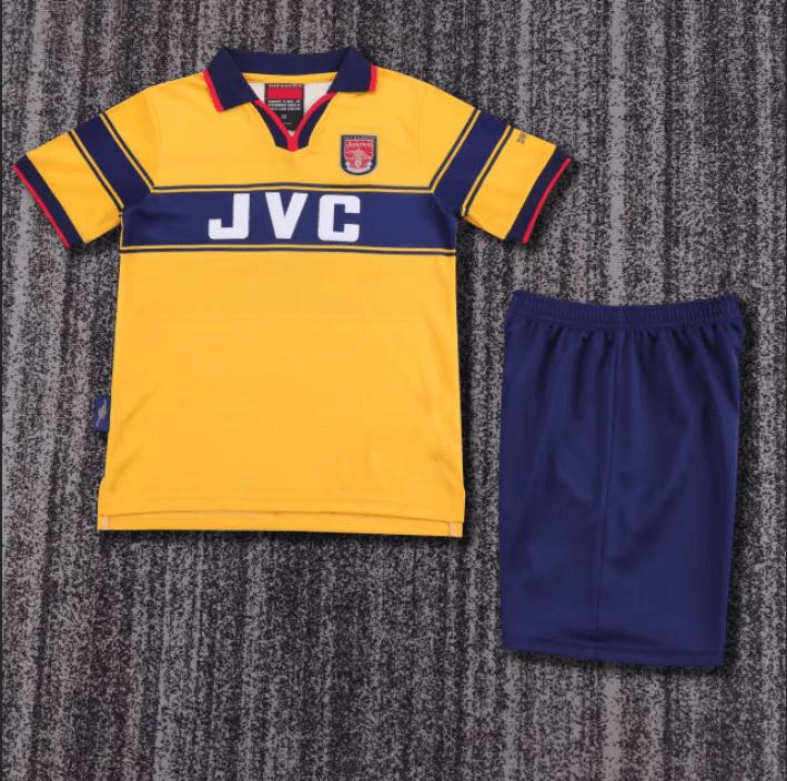 Niños Arsenal 1997-99 Visitante Kit