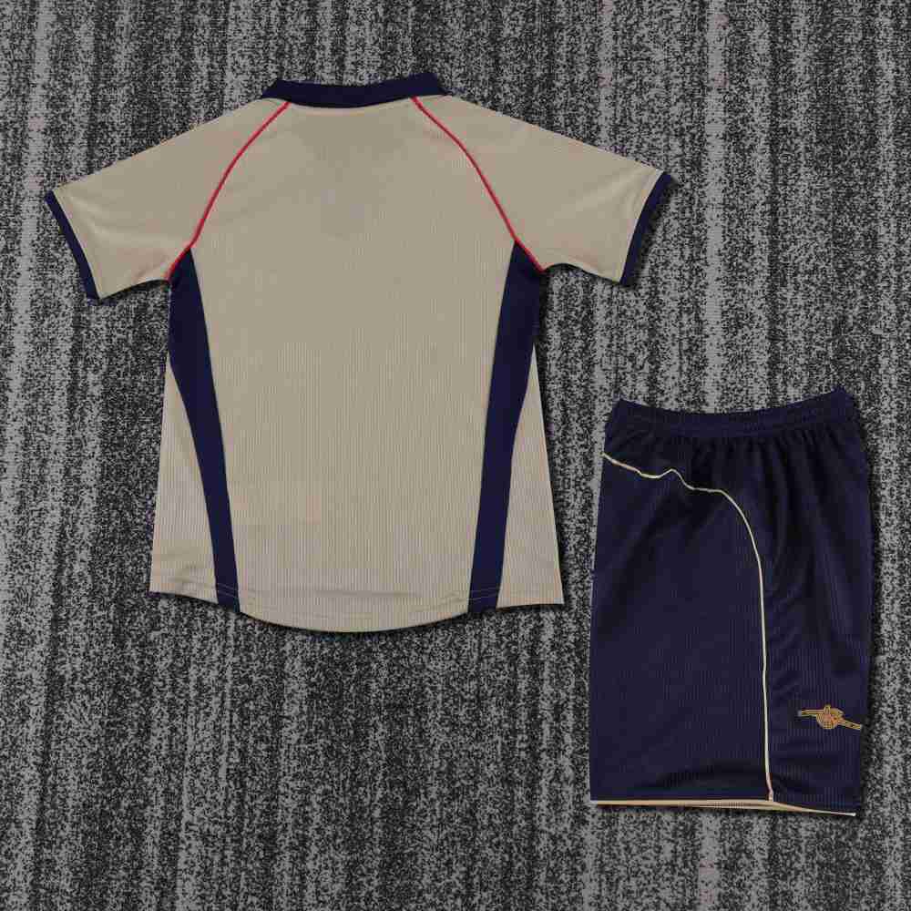 Niños Arsenal 2001-02 Visitante Kit
