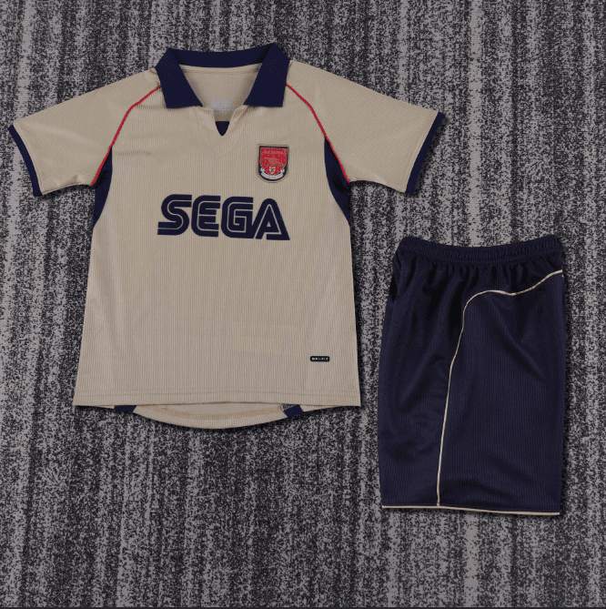 Niños Arsenal 2001-02 Visitante Kit