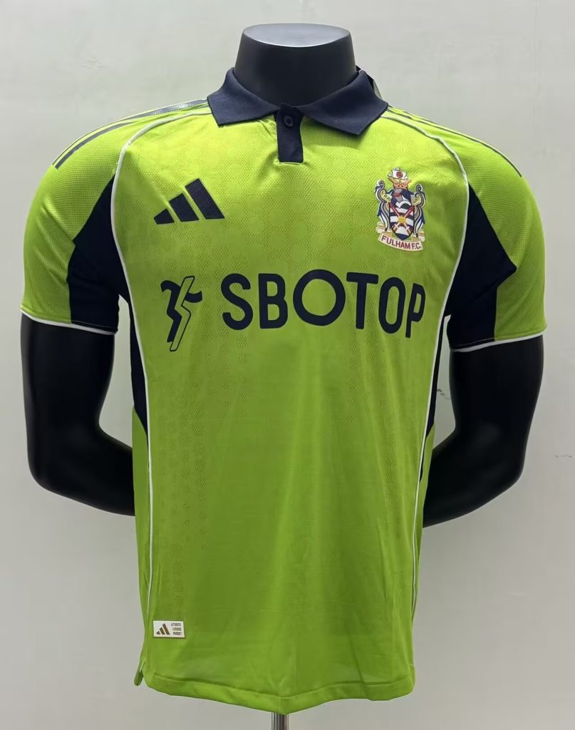 Fulham 2025-26 Camiseta visitante versión jugador