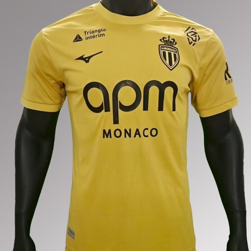 Monaco 2025-26 Tercera camiseta versión jugador