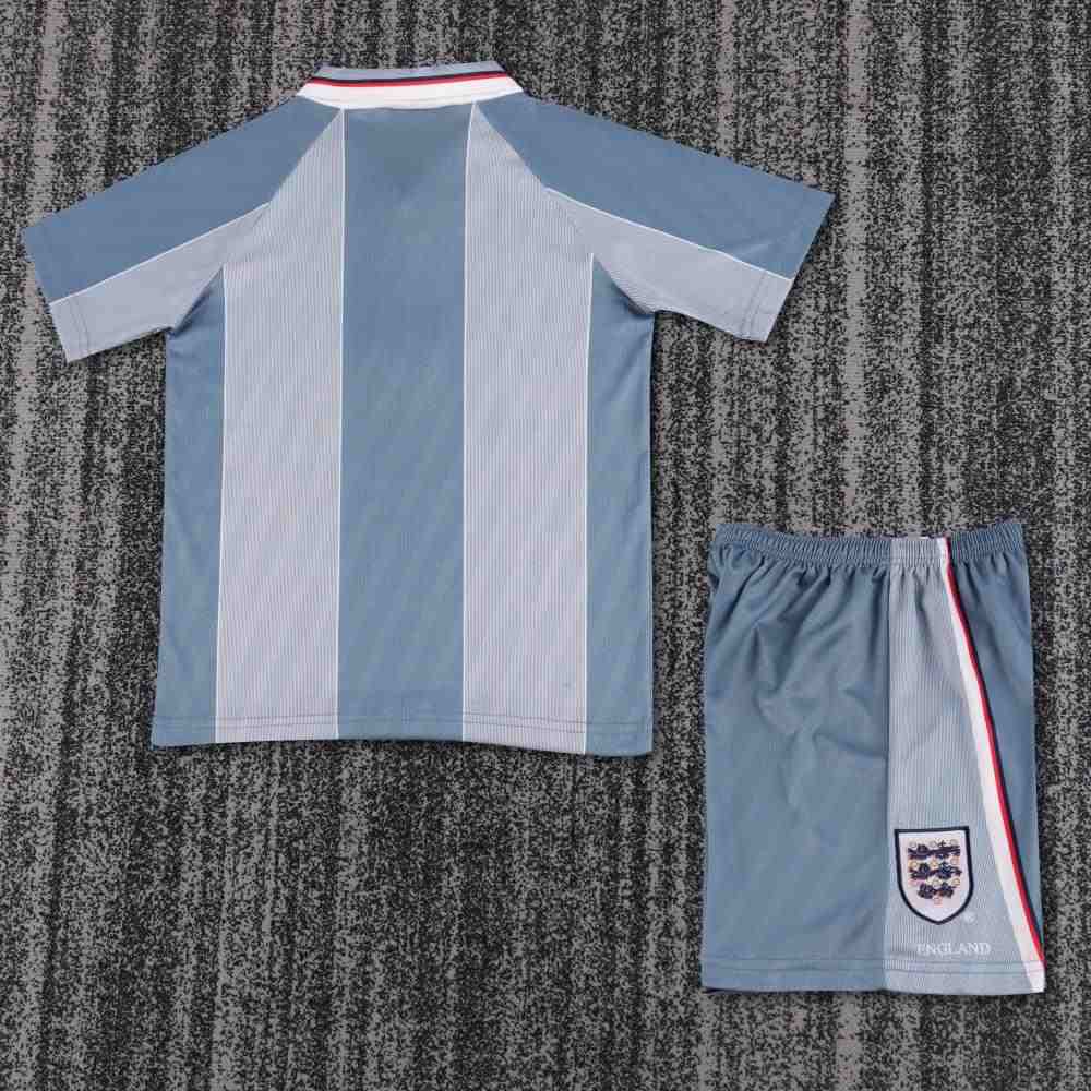 Niños Inglaterra 1996 Camiseta visitante