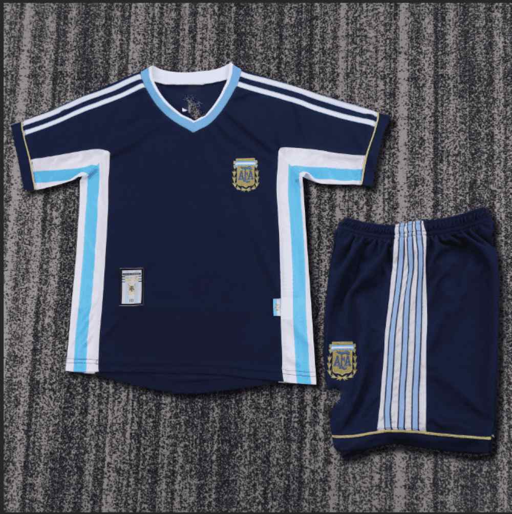 Niños Argentina 1998 Visitante Kit