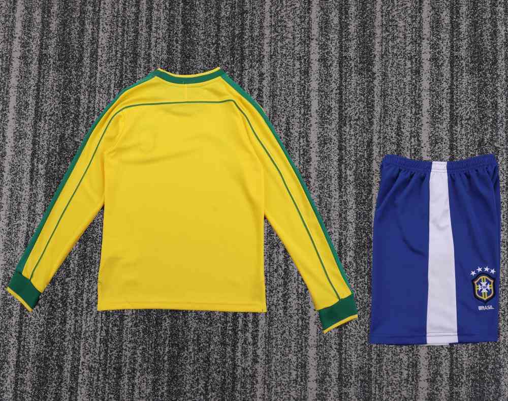Niños Brasil 1998 Local Long Sleeve Kit