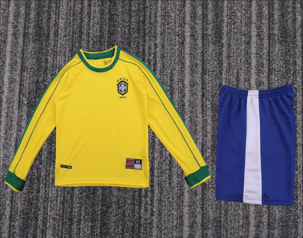 Niños Brasil 1998 Local Long Sleeve Kit