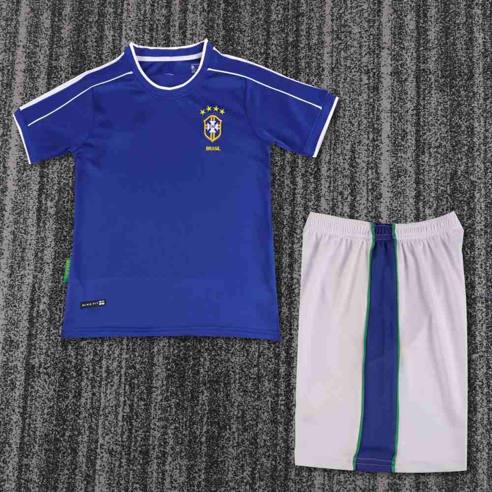 Niños Brasil 1998 Visitante Kit