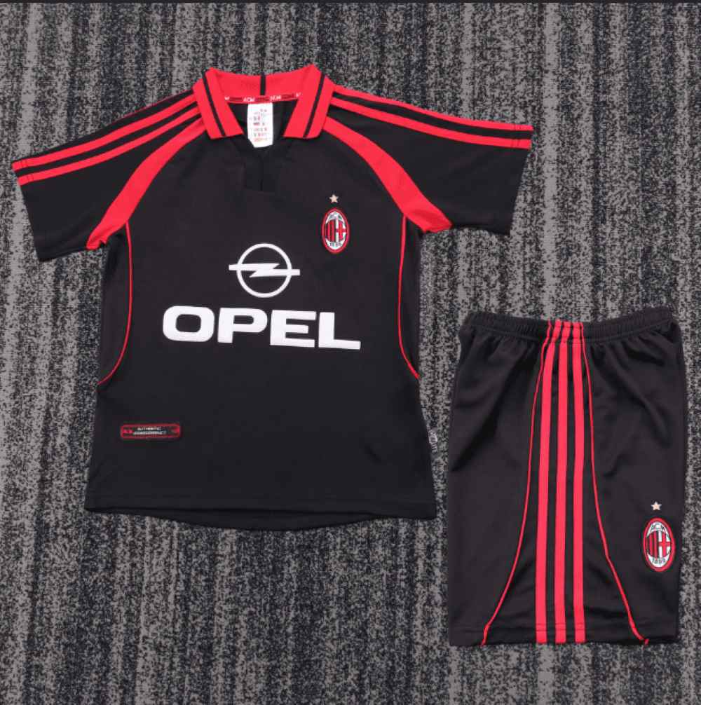 Niños AC Milan 2000-01 Tercera Kit