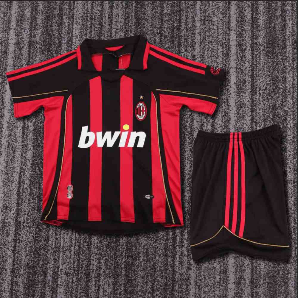 Niños AC Milan 2006-07 Local Kit
