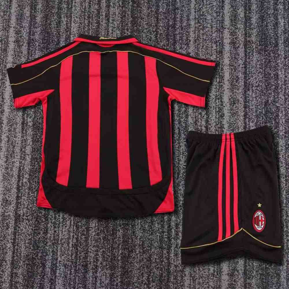 Niños AC Milan 2006-07 Local Kit