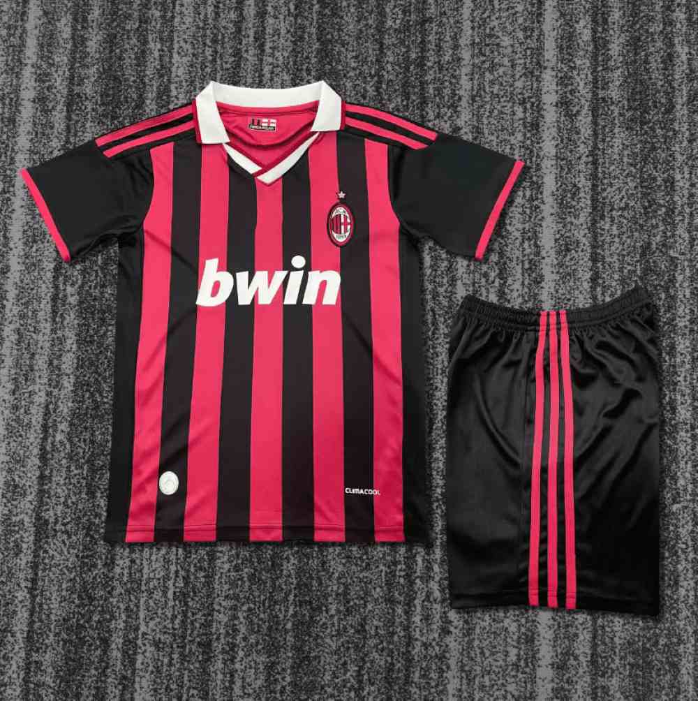 Niños AC Milan 2009-10 Local Kit