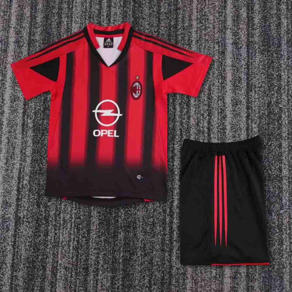 Niños AC Milan 2004-05 Local Kit