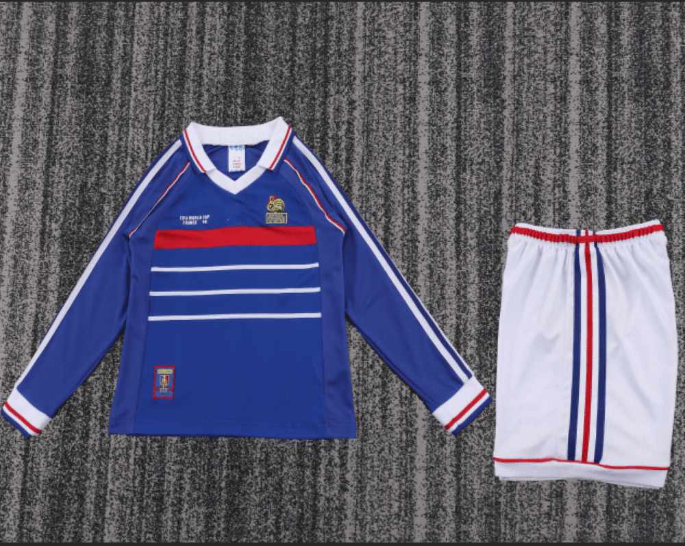 Niños Francia 1998 Local Long Sleeve Kit