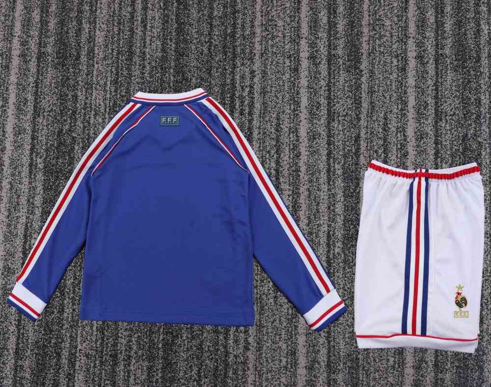 Niños Francia 1998 Local Long Sleeve Kit