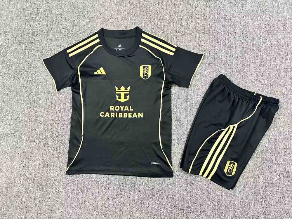 Niños Fulham 2025-26 Tercera Kit
